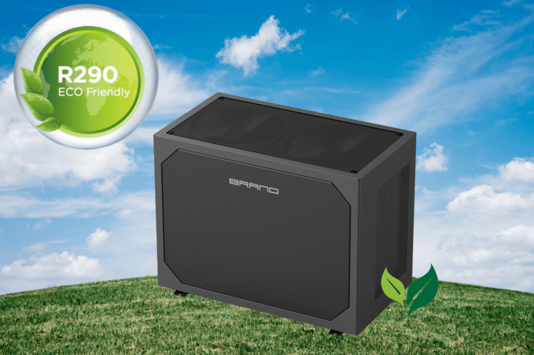 Dual-fan R290 Top-blow Heat Pump