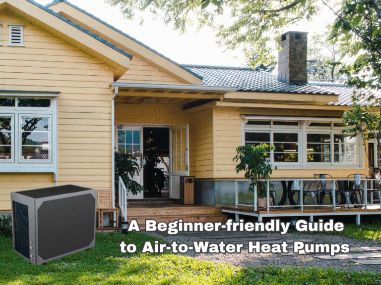 Air to water Heat Pumps, House, Tree, Gree Plants