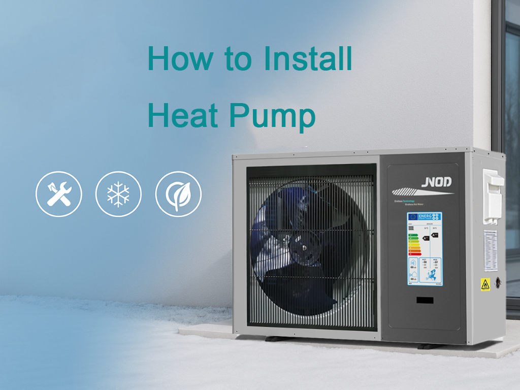 Installation einer Wärmepumpe