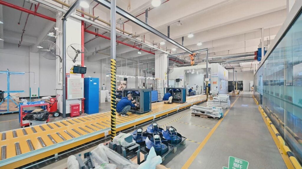 JNOD Heat Pump Factory Introduction