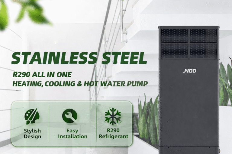 JNOD Stainless Steel All in one Heat Pump for Outdoor Installation