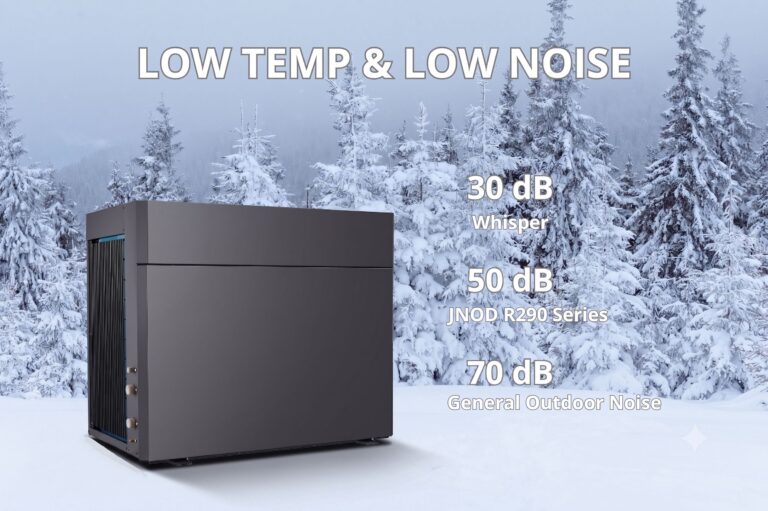 JNOD Top blow heat pump low temp & low noise