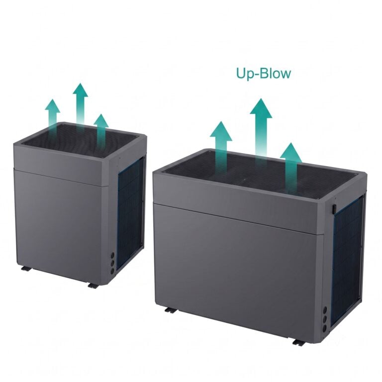 Top blow Design Heat Pump Series