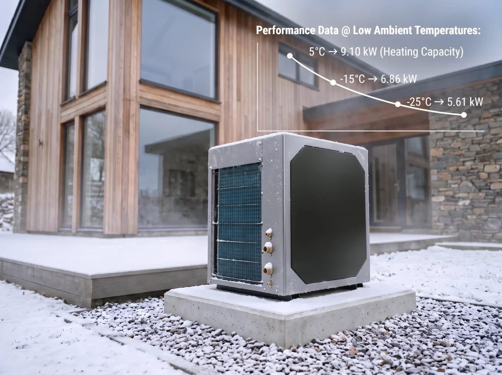 How to Read Heat Pump Performance Data at Low Outdoor Temperatures