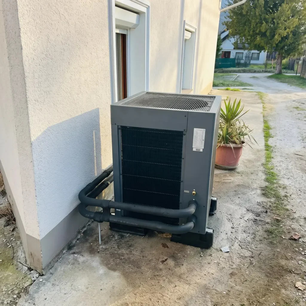 R290 Top Blow Heat Pump Installation in Netherlands JNOD